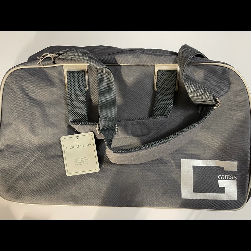 GUESS Man Casually Hip Duffle Bag Double Handle+Removable Shoulder) 9x22.5x12.5